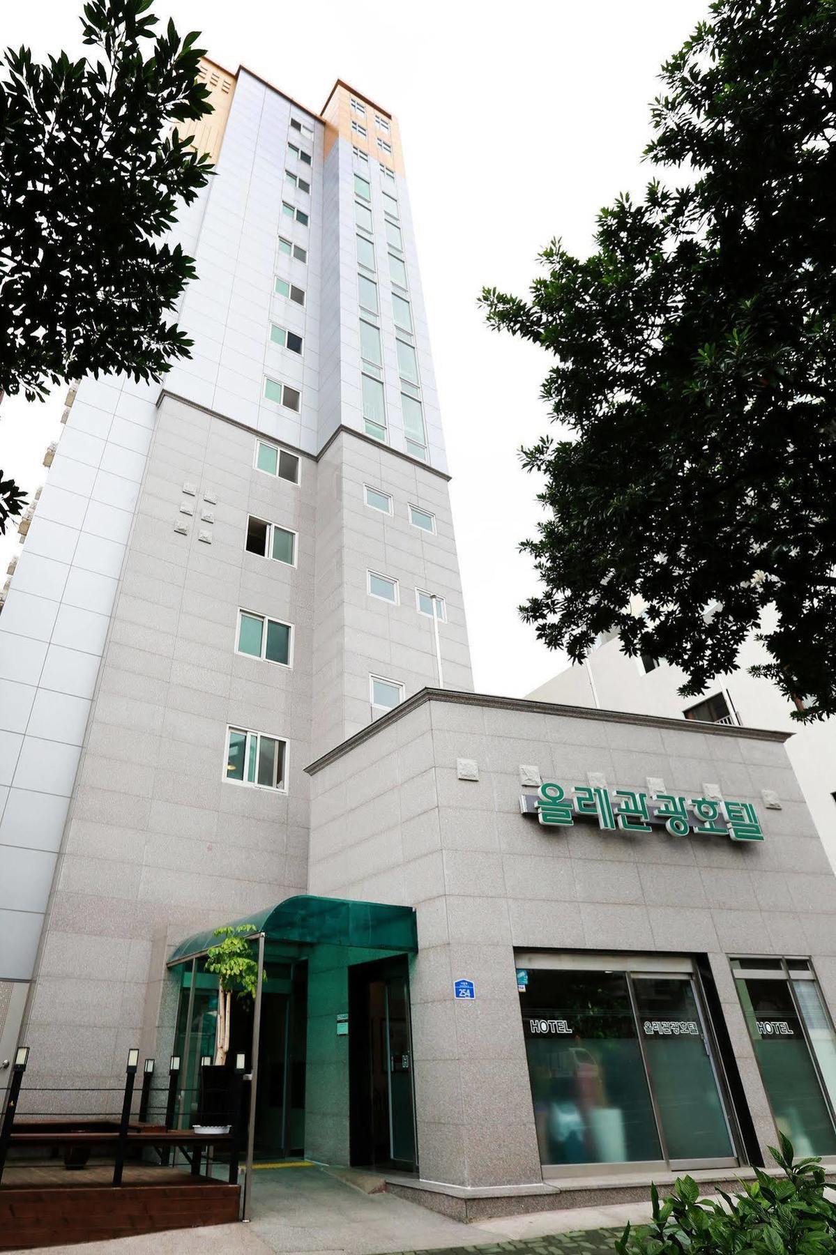 Olle Tourist Hotel Jeju Bagian luar foto
